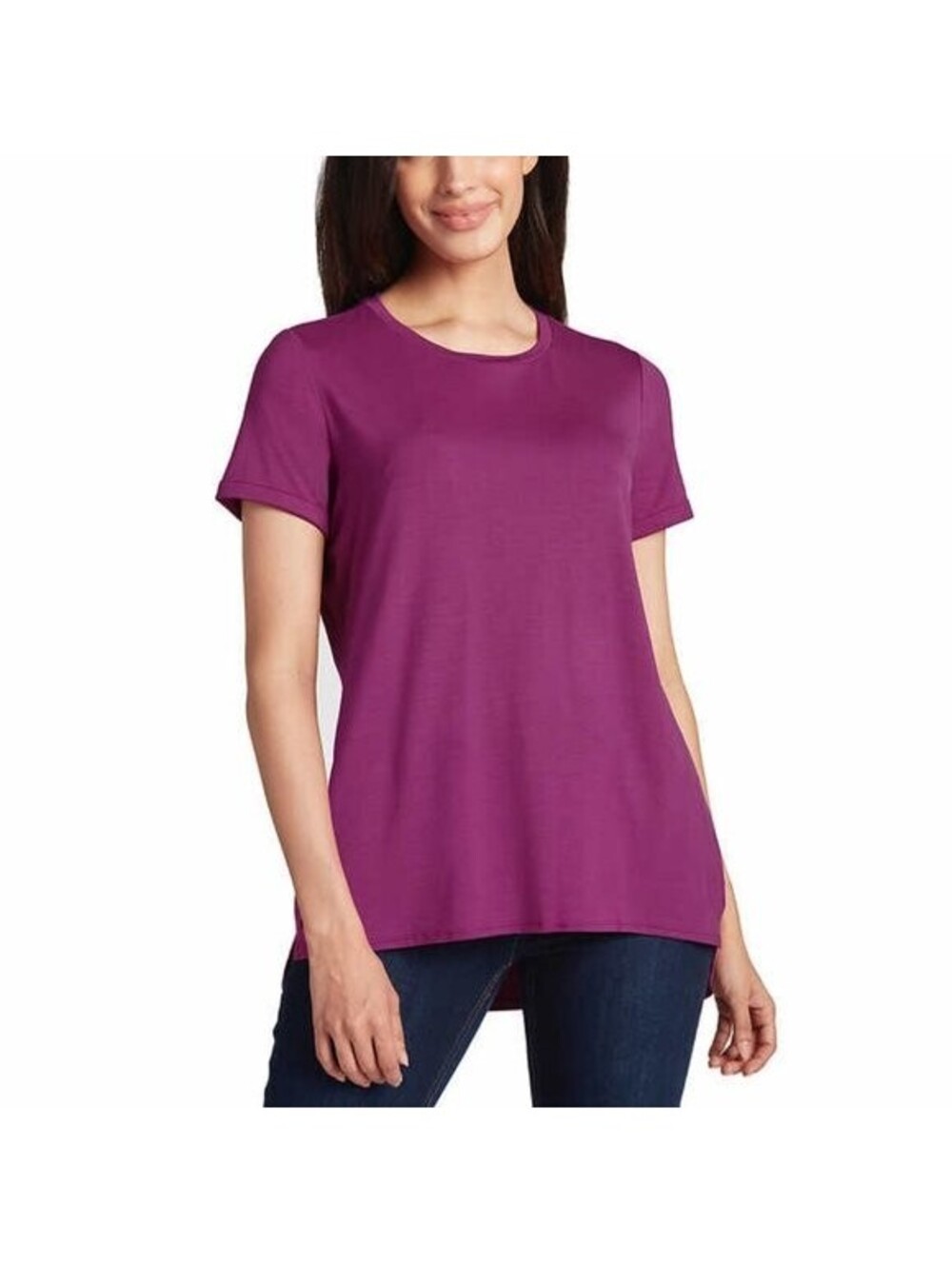 Ellen Tracy Womens Tunic Top Size S